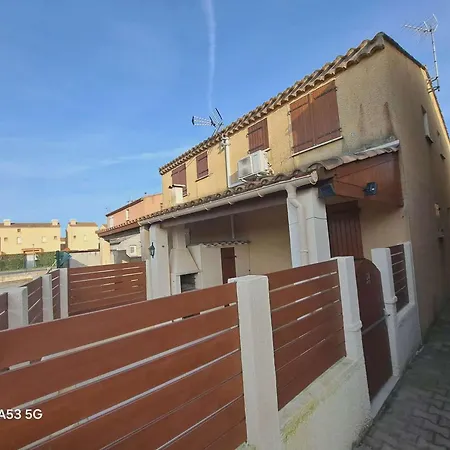 Dom wakacyjny Charmante Maison 2 Pieces Cabine, Terrasse, Bbq, Parking Prive, Proche - - Fr-1-326-562 Marseillan (Herault)